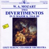 W. A. Mozart: Divertimentos K.334 and 205, 1988