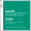 Mozart: Violin Concerto No. 3 in G Major, K. 216 (Live Recording, Lausanne 1976) album lyrics, reviews, download