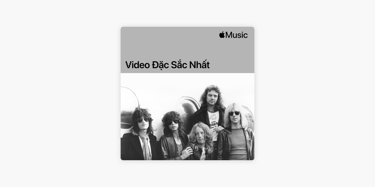 Aerosmith trên Apple Music: Với kho nhạc lớn và chất lượng âm thanh tốt, Apple Music là một trong những dịch vụ âm nhạc trực tuyến phổ biến nhất hiện nay. Tại đây, bạn có thể tìm thấy những album mới nhất của ban nhạc Aerosmith. Hãy xem một bức ảnh minh họa về Aerosmith trên Apple Music để có thể thưởng thức và tận hưởng những giai điệu đỉnh cao của ban nhạc này.