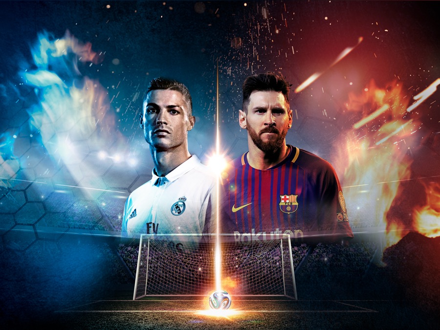 Ronaldo, Messi, face off đã trở thành một trong những tình huống hấp dẫn nhất trong các trận cầu đỉnh cao. Xem hình ảnh của hai ngôi sao này thể hiện sự can đảm, tinh thần đối đầu tuyệt vời và kĩ thuật bóng đá đỉnh cao để cảm nhận rõ ràng hơn về trận đấu này!