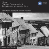 Mozart: Clarinet Concerto in A Major, Sinfonia Concertante in E-Flat Major artwork
