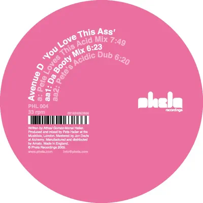 You Love This Ass - EP - Avenue D