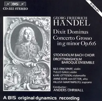 Dixit Dominus, HWV 232: De Torrente In Via Bibet (Soprano, Chorus) by Anne Sofie von Otter, Hillevi Martinpelto, Stockholm Bach Choir, Anders Ohrwall & Drottningholm Baroque Ensemble song reviws