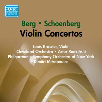 Berg - Schoenberg: Violin Concertos (Krasner) (1954) - New York Philharmonic