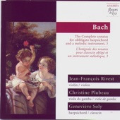 Bach: The Complete sonatas for obligato harpsichord and a melodic instrument, 3 artwork