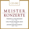 Werner Tast, Peter Zimmermann, Manfred Schumann & Klaus Trumpf - Konzert Nr. 3 C-Dur für Flöte, Streicher, Basso continuo: Allegro assai