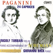 Niccolò Paganini: 24 Caprices, Op. 1 (With Piano Accompaniment by Schumann) artwork