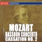 Concerto for Bassoon and Orchestra In B Major, KV 191: I. Allegro artwork