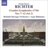 Richter, F.X.: Grandes Symphonies (1744), Nos. 7-12 (Set 2)