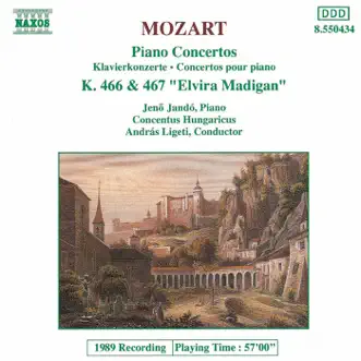 Mozart: Piano Concertos Nos. 20 and 21 by Jenő Jandó, András Ligeti & Concentus Hungaricus album reviews, ratings, credits