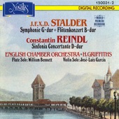 Stalder: Symphony No. 5 In G Major, Flute Concerto In B-Flat Major, Constantin Reindl: Sinfonia Concertante In D Major artwork