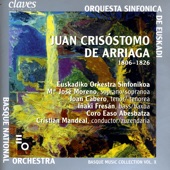 Juan Crisóstomo de Arriaga: Basque Music Collection, Vol. X artwork