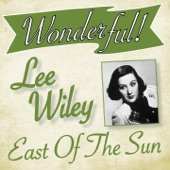 Wonderful.....Lee Wiley (East of the Sun) artwork