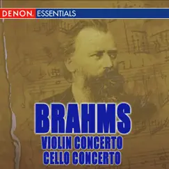 Brahms: Violin Concerto, Op. 77, Cello Concerto, Op. 102 by Moscow RTV Symphony Orchestra, Russian Philharmonic Symphony Orchestra & Kyril Komdashin album reviews, ratings, credits