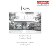 Ives: Symphonies Nos. 1 and 2 artwork