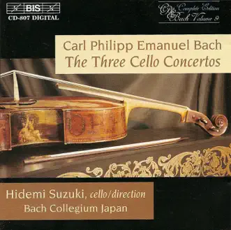 Bach, C.P.E.: Cello Concertos by Hidemi Suzuki & Bach Collegium Japan album reviews, ratings, credits