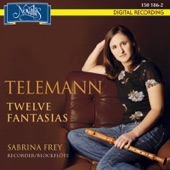 Telemann: Twelve Fantasias for Recorder Solo (Fantasien für Blockflöte) artwork