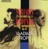 Scriabin: 24 Preludes - Medtner: Second Improvisation, Op. 47 artwork
