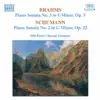 Brahms: Piano Sonata No. 3 - Schumann: Piano Sonata No. 2 album lyrics, reviews, download