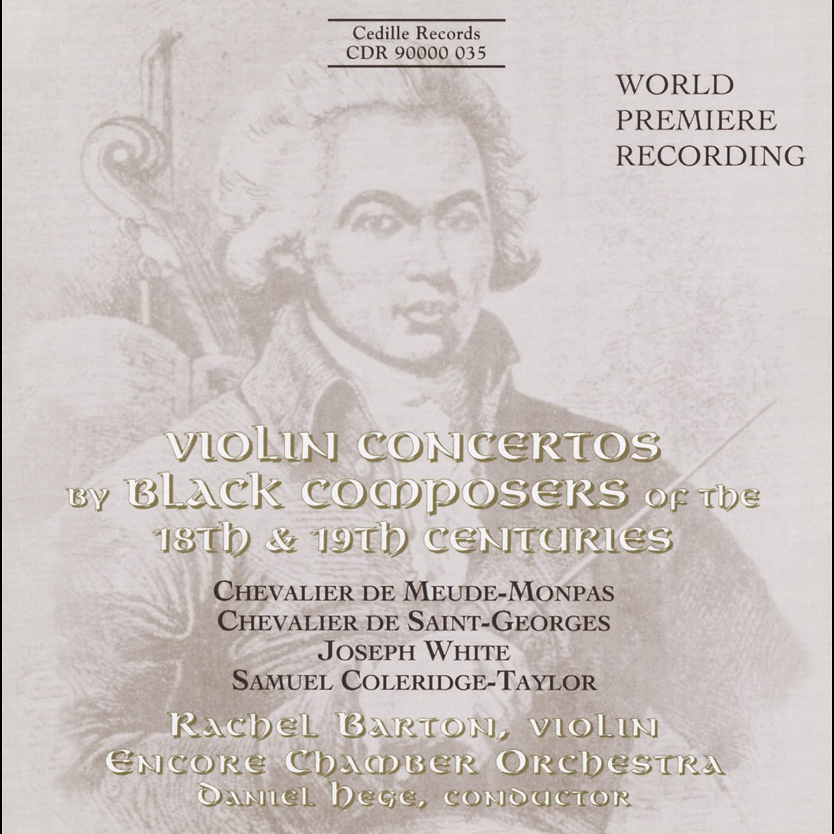 ‎MeudeMonpas White ColeridgeTaylor Violin