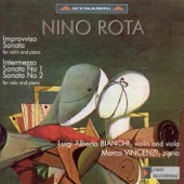 Rota: Viola Sonatas Nos. 1 and 2, Violin Sonata, Improvviso & Intermezzo artwork