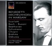 Benedetti Michelangeli in Warsaw (13 and 27 March 1955) artwork
