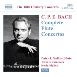 Patrick Gallois, Klaus Kirbach, Karl-Heinz Schröter, Harald Winkler, Kammerorchester Carl Philipp Emanuel Bach & Peter Schreier - Flute Concerto in D minor, Wq. 22, H. 484/1: III. Allegro di molto
