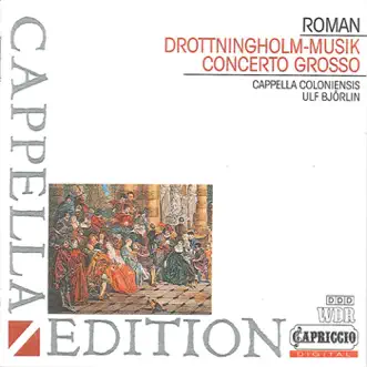 Roman: Drottningholmsmusique - Concerto Grosso in B flat major by Helmut Hucke, Cappella Coloniensis & Ulf Bjorlin album reviews, ratings, credits