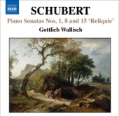 Schubert: Piano Sonatas Nos. 1, 8 & 15 artwork
