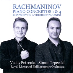 RACHMANINOV/PIANO CONCERTOS 1 & 4 cover art
