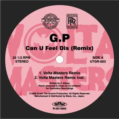 Can U Feel Dis / Hey DJ - EP - G.P. Can U Feel Dis / Hey DJ - EP - G.P.