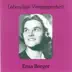 Lebendige Vergangenheit - Erna Berger album cover