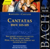 Bach, J.S.: Cantatas, Bwv 103-105 artwork