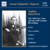 Segovia Edition, Vol. 2: The 1946 New York and the 1949 London Recordings artwork
