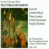 Matthäuspassion: Wir setzen uns mit Tränen nieder song lyrics