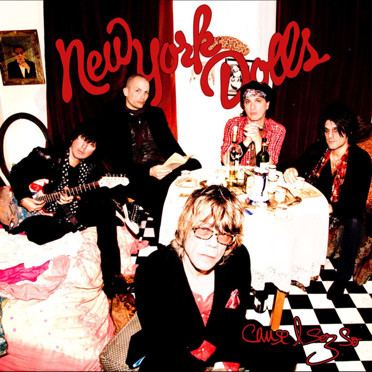 New York Dolls 2009 'cause i sez so. Группа New York Dolls. New York Dolls альбомы. New York Dolls New York Dolls.