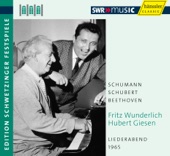Vocal Recital: Wunderlich, Fritz - Schumann, R. - Schubert, F. - Beethoven, L. Van (Schwetzinger Festspiele Edition, 1965) artwork