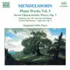 Stream & download Mendelssohn: 7 Characteristic Pieces, Op. 7 - Fantasia, Op. 28