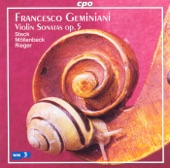 Geminiani: Violin Sonatas, Op. 5 (Arr. from Cello Sonatas, Op. 5) artwork