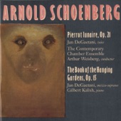 Schoenberg: Pierrot Lunaire - Book of Hanging Gardens artwork
