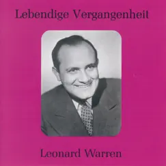 Lebendige Vergangenheit - Leonard Warren by Leonard Warren album reviews, ratings, credits