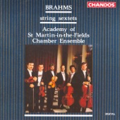 Brahms: String Sextets Nos. 1 and 2 artwork