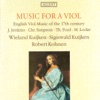 Simpson: Divisions On a Ground - Locke: Duos Nos. 3 and 4 - Ford: Musicke of Sundrie Kindes - Jenkins: Fantasia for Violin and Viola