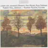 Lieder Von Johannes Brahms, Max Reger, Rudi Stephan album lyrics, reviews, download