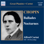 Chopin: Ballades Nos. 1-4, Nocturnes (Cortot, 78 Rpm Recordings, Vol. 5) [1929-1951] artwork