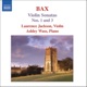 BAX/VIOLIN SONATAS NOS 1 & 3 cover art