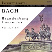 Bach: Brandenburg Concertos BWV 1048, 1049 & 1051 artwork