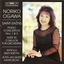 SAINT-SAENS/PIANO CONCERTOS 1 & 2 cover art