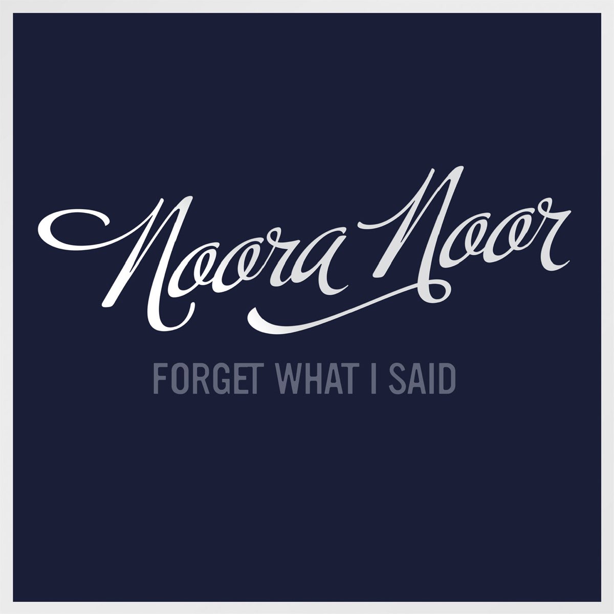 Forget what i said. Noora Noor forget what. Noora Noor forget what i said.