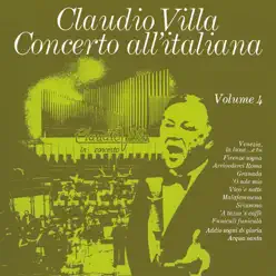 Concerto all'italiana, Vol. 4 (Live) - Claudio Villa